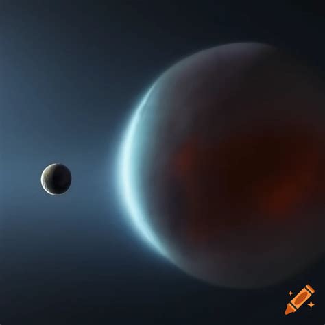 Realistic depiction of an exoplanet surface