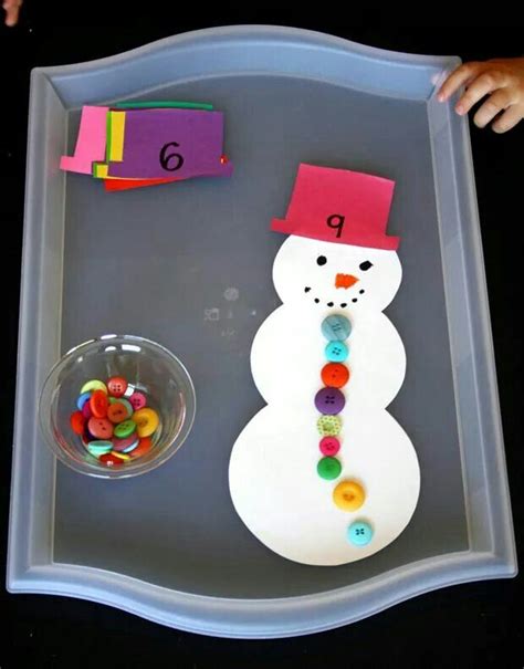 Snowman maths | Winter activities preschool, Winter preschool, Winter ...