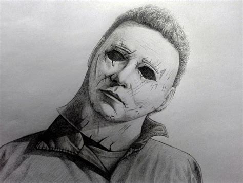 Michael Myers drawin by Matěj Mikeš. #michaelmyers #art #drawing #drawings #pencildrawing # ...