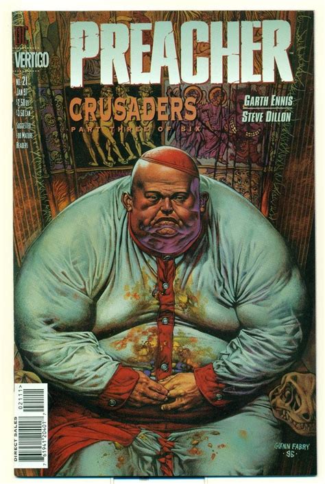 Preacher v1 # 21 VG+ 1997 Ennis Dillon Fabry DC Vertigo AMC Crusaders pt 3 | Preacher comic book ...