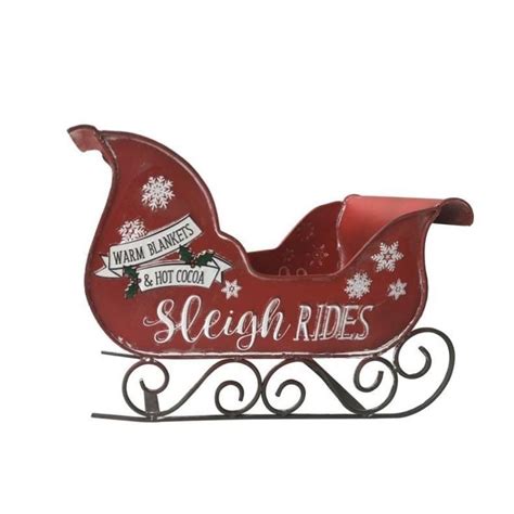 Vintage Retro Style Christmas Santa Sleigh | Christmas sleigh, Santa ...