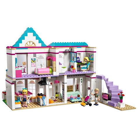 LEGO Friends Stephanie's House 41314 Build and Play Toy House with Mini ...