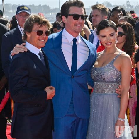 Photo: Tom Cruise, Miles Teller and Keleigh Sperry Attend the "Top Gun: Maverick" Premiere in ...