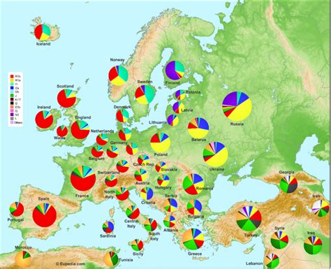 Genetic Maps Of Europe