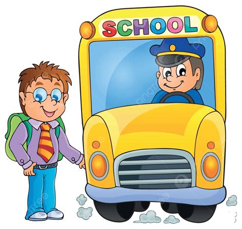 Image With School Bus Topic 3 Design Safety Art Vector, Design, Safety ...