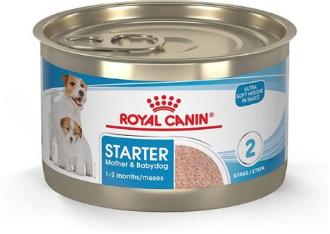 ROYAL CANIN Size Health Nutrition Starter Mother & Babydog Mousse In Sauce Canned Dog Food, 5.1 ...