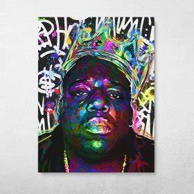 Tupac Graffiti 2Pac Shakur Pop Art Rap Hip-Hop Modern Wall Art