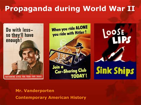 Fajarv: Ww1 Card Stacking Propaganda Examples