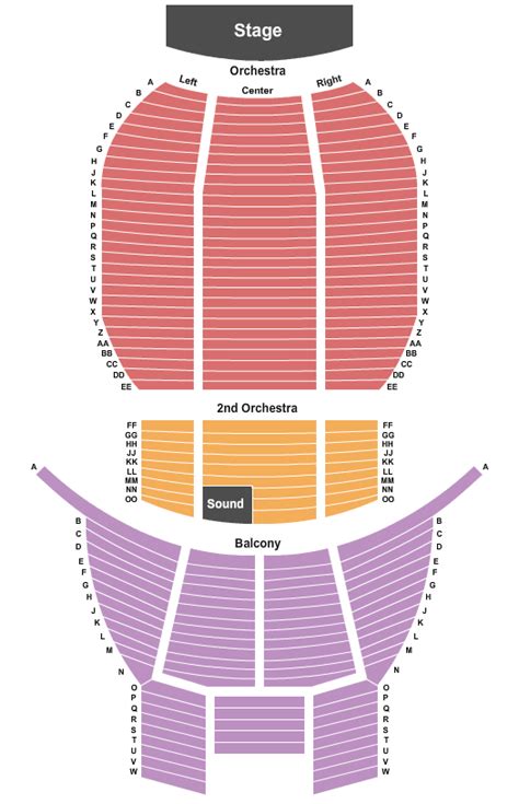 Chevalier Theatre Seating Chart & Maps - Medford