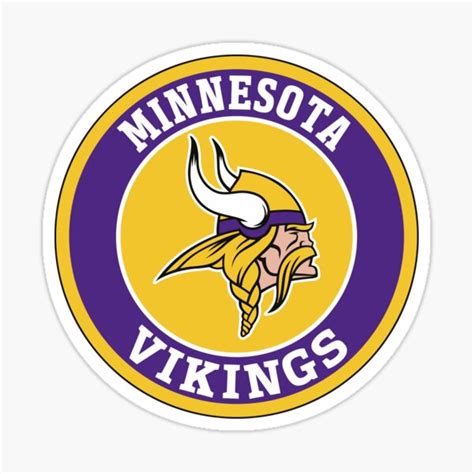 Minnesota Vikings Stickers | Redbubble