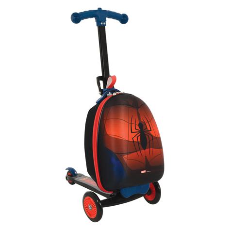 Spiderman 3-in-1 Scootin' Suitcase - perfect scooter for travel luggage ...