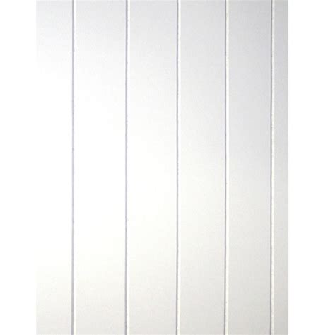 32 sq. ft. Beadboard White V-Groove Panel-109693 - The Home Depot