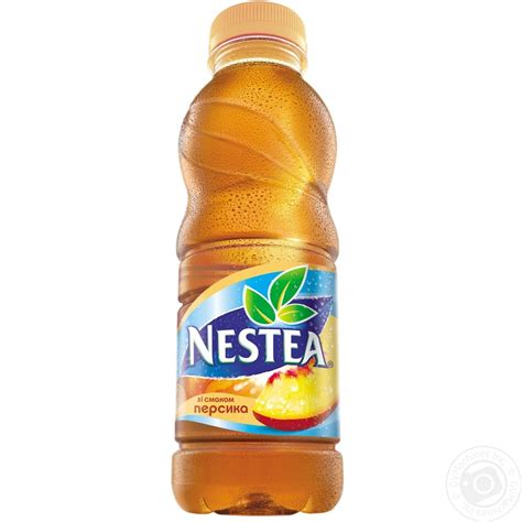 Non-alcoholic non-carbonated pasteurized drink Nestea Ice Tea with peach taste 500ml → Drinks ...