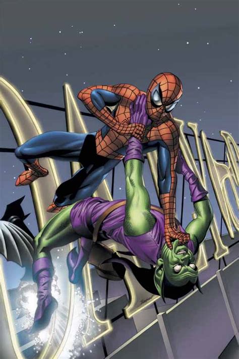 Spider-Man villains Green Goblin vs. Spidey 1