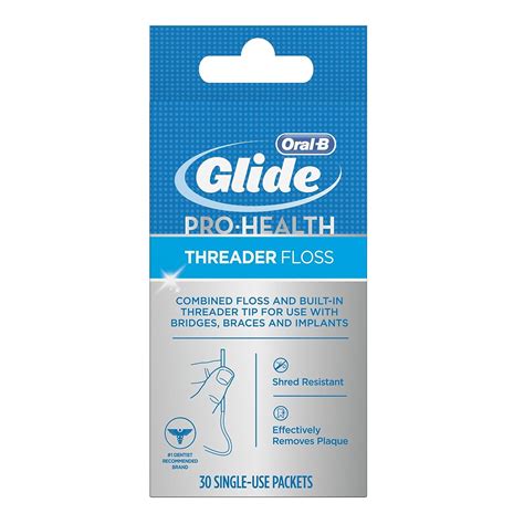 Amazon.com: Oral-B Glide Pro-Health Dental Threader Floss, 30 Count ...