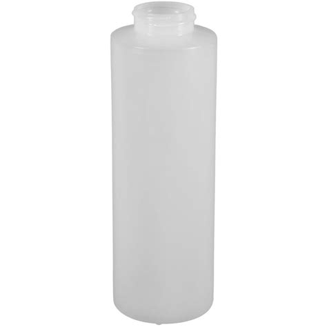 16 oz. Natural HDPE Plastic Cylinder Bottles (38-400) – Aaron Packaging