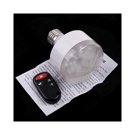 White 24 LED Rechargeable Emergency Light Lamp Remote Control LED Light Bulb