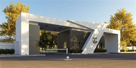 ZER GROUP on Behance | Entrance gates design, Building house plans ...