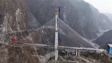 Country’s First Cable-Stayed Rail Bridge In Reasi Completed – Kashmir ...