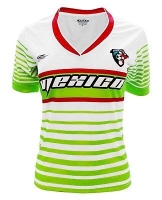 Mexico Women Soccer Jersey New With out Tags Color White_V Neck_Made in ...