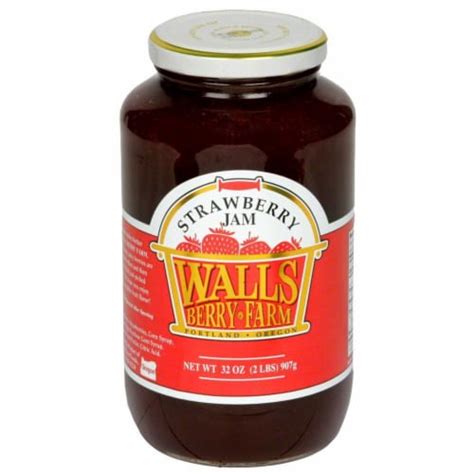 Walls Berry Farm Strawberry Jam, 32 oz - QFC