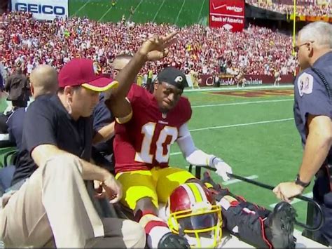 GIF: Robert Griffin III Dislocated His Ankle In Redskins Win - Business ...