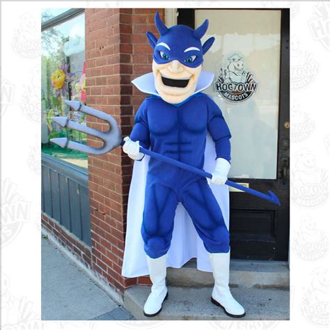 Blue Devil mascot - Custom Mascot Costumes | Mascot Maker For Corporate ...