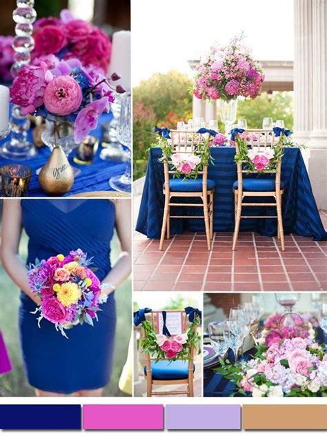 Pink and Blue Wedding Decor Awesome Royal Blue and Pink Wedding Colors | Teal wedding colors ...