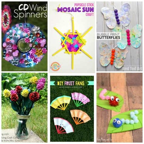 Summer Camp Crafts for Kids: 30+ ideas for a fun camp craft experience!