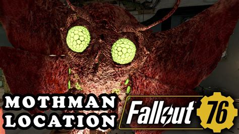 Mothman Location - Farmable - Fallout 76 - YouTube