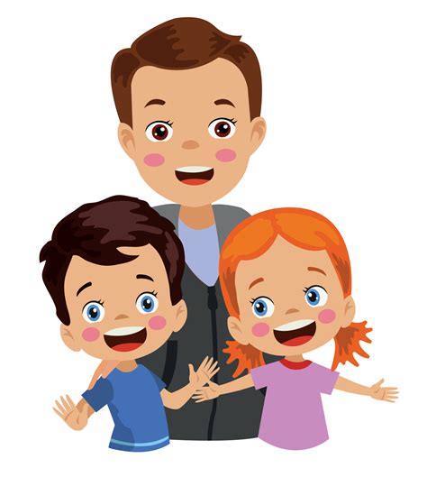 parents and children together family 14830371 Vector Art at Vecteezy