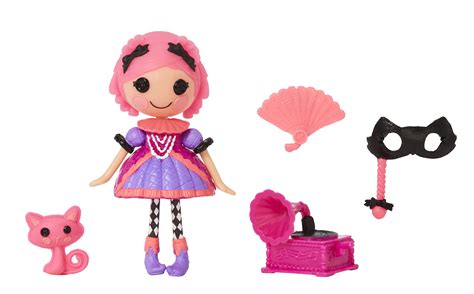 Lalaloopsy Mini Doll Storm Sky With Mini Pet Cool Cat, 3" Rocker Musician Purple Doll With Mini ...