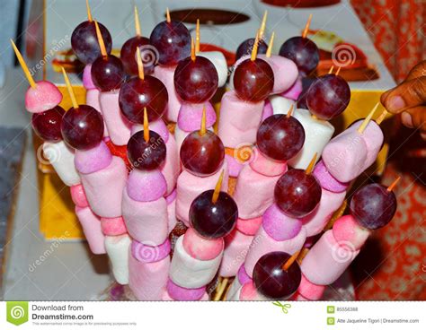 FRUIT BROCHETTE stock photo. Image of light, fruit, propose - 85556388