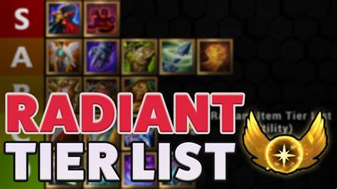 Radiant Items Tier List | TFT Set 5.5 - YouTube