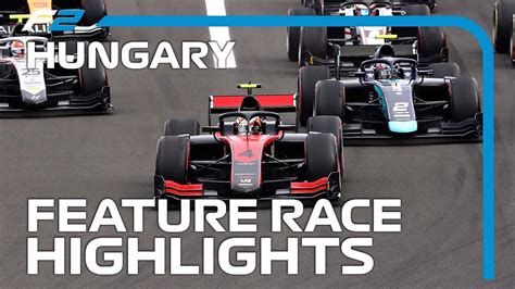 F2 Feature Race Highlights | 2020 Hungarian Grand Prix - YouTube