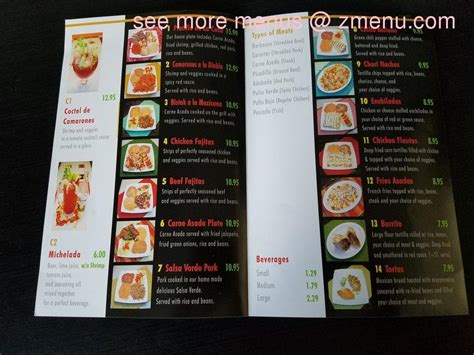 Online Menu of El Sabor de Chihuahua Restaurant, Everett, Washington ...