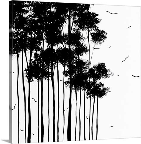 Falls Design 1 - Black and White Landscape | Great Big Canvas