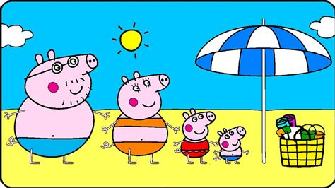 Peppa Pig Coloring Pages for Kids - Peppa Pig Coloring Games - Peppa ...