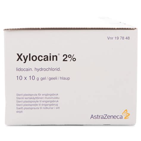 Køb Xylocain Gel 2 % 10 g - Mecindo