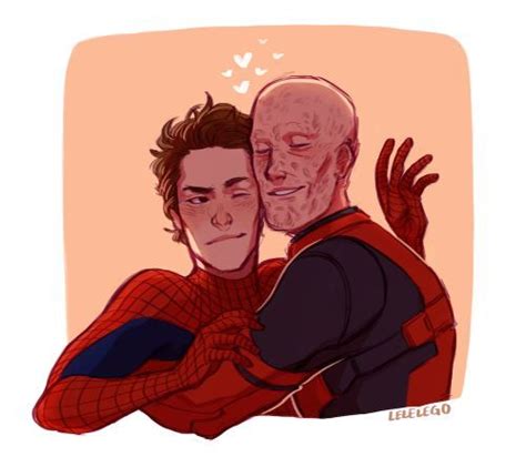 Spiderman and Deadpool Fan Art by lelelego on Tumblr | Superheroes ... | Spideypool, Deadpool ...