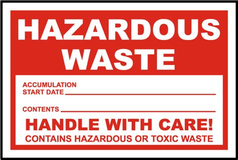 Hazardous Waste Label - Get 10% Off Now