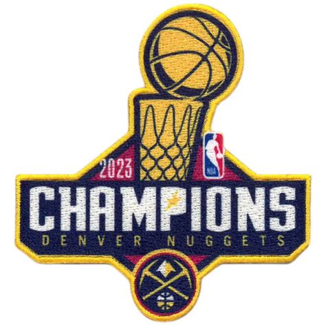 2023 NBA Finals Champions Denver Nuggets Official Patch – Patch Collection