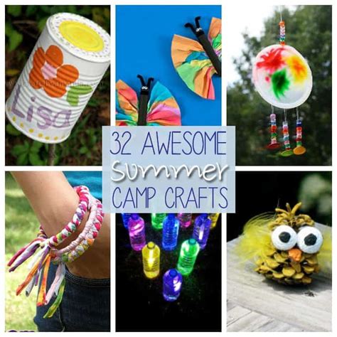 Camp Crafts to Make This Summer: 30+ summer camp crafts