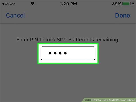 How to Use a SIM PIN on an iPhone: 6 Steps (with Pictures)