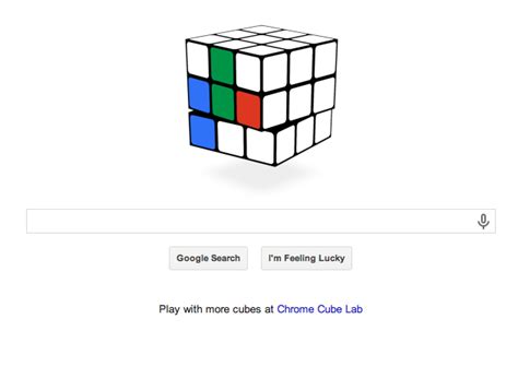 Google Doodle Rubik's Cube - Business Insider