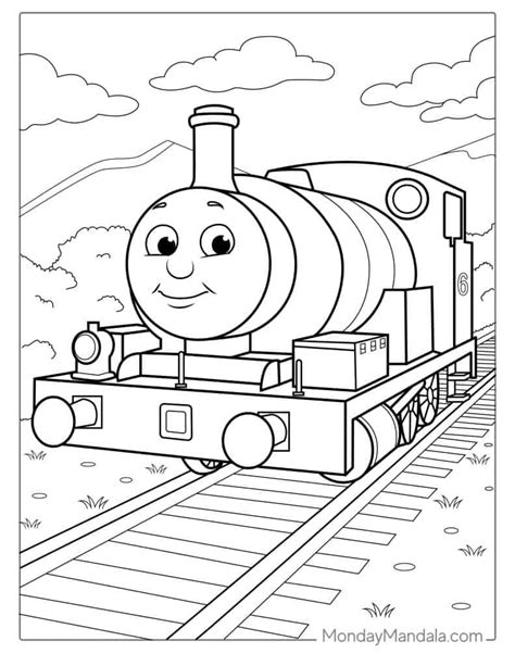 Thomas The Train And Friends Coloring Pages