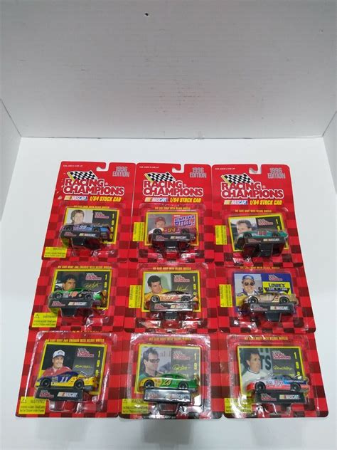 Racing Champions 1996 Edition Lot Of 9 1/64 Diecast Cars | eBay