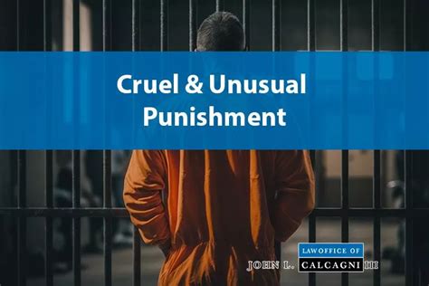 Cruel & Unusual Punishment - RI Criminal Defense Lawyer