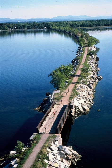 Colchester Causeway - Perfect trail for biking or walking. Stop and ...