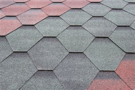 Premium Photo | Photo of a fragment of bitumen roofing shingles of different colors fragment of ...